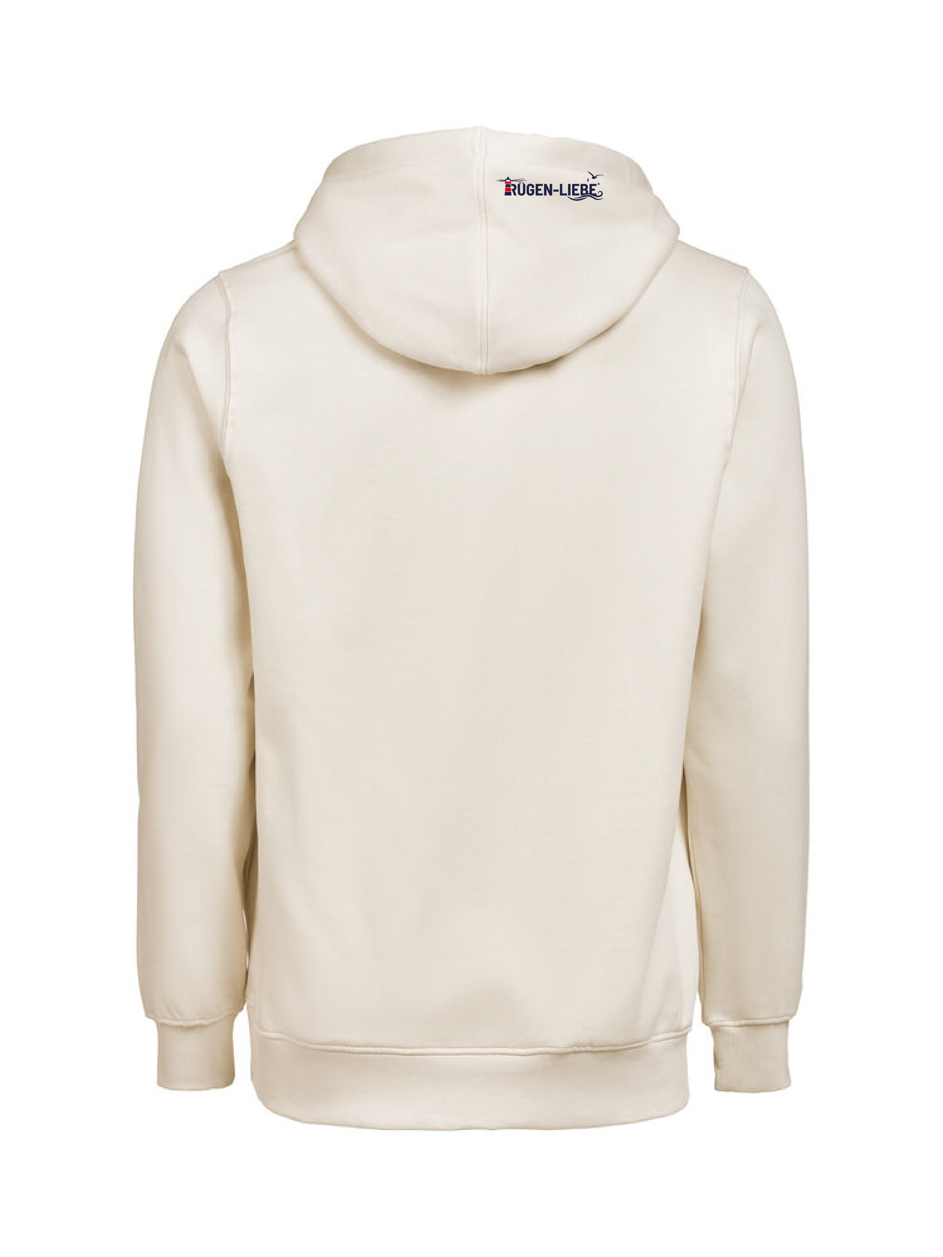 Rügen-Liebe - Hoodie großes Logo - birch