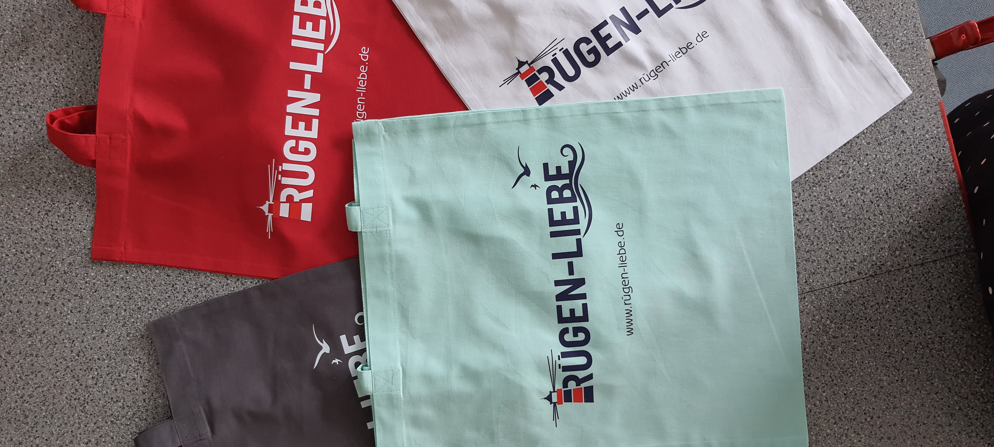 Stoffbeutel - Rügen-Liebe