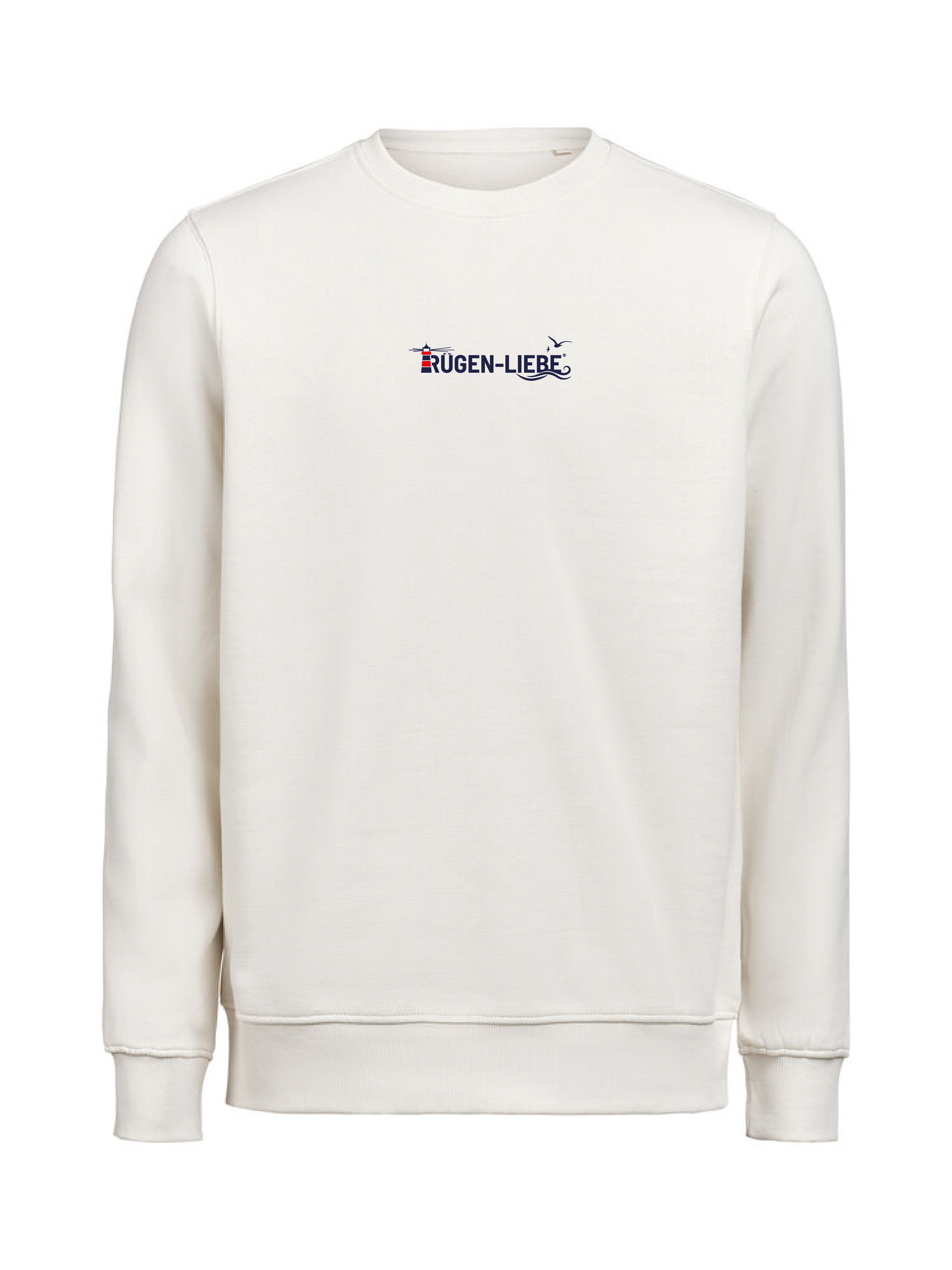 Rügen-Liebe - Sweater kleines Logo - birch